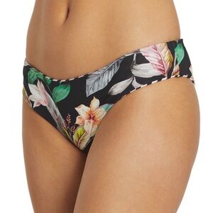 Hurley Flora Reversible Bikini Bottom Small NWT